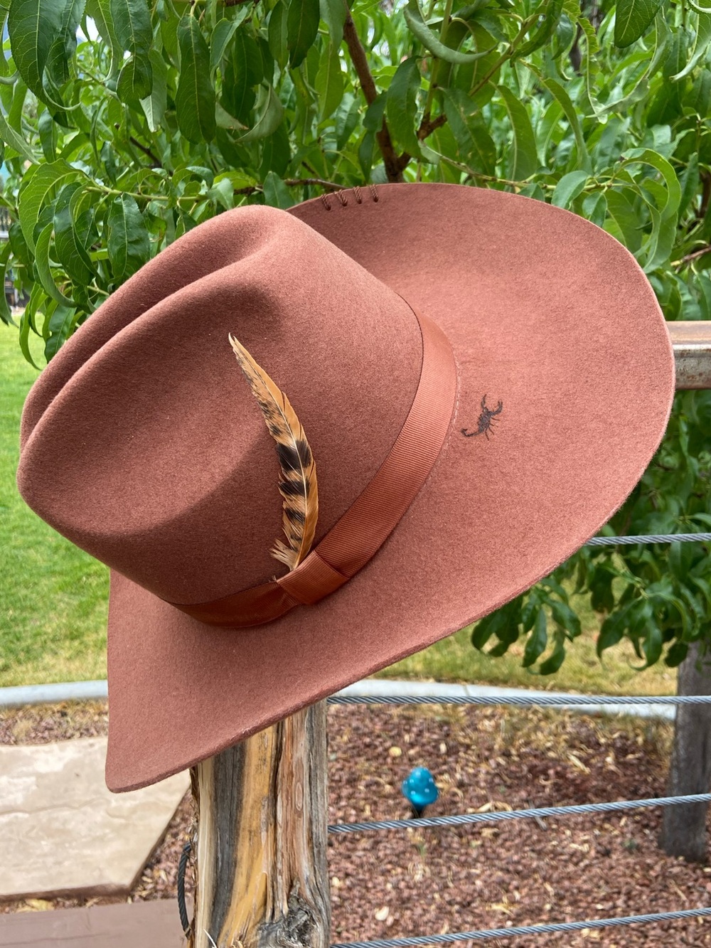 Made by Minga x Brianna Madia “The Hell I Won’t” Scorpion Cowboy Hat size Large